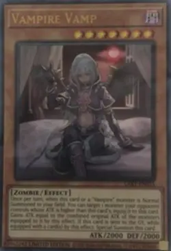 Lightly Played, English Yu Gi Oh Vampire Vamp - LART-EN033 - Ultra Rare - Limite - Image 1
