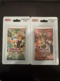 Yu-Gi-Oh! Pharaoh's Servant and Spell Ruler Sealed Blister Booster Pack - Image 1