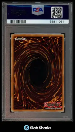 2002 YU-GI-OH! LOB SPANISH 1ST EDITION #LDD-S000 TRI-HORNED DRAGON PSA 9 - Image 2