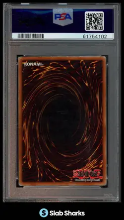 2002 YU-GI-OH! STARTER DECK: YUGI #SDY-006 DARK MAGICIAN 1ST EDITION PSA 3 - Image 2