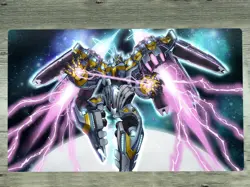 YGOmat Playmat Divine Arsenal AA Zeus Sky Thunder TCG CCG Card Game Mat Mousepad - Image 1