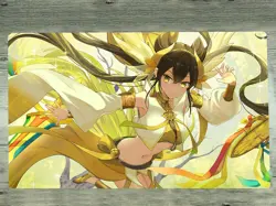 YGOmat Playmat Mikanko of the Oohime TCG CCG Pad Trading Card Game Mat Mouse Pad - Image 1
