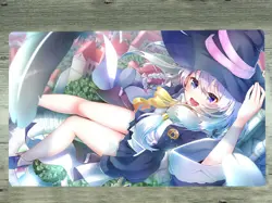 YGOmat TCG Playmat Wandering Witch:The Journey of Elaina Card Board Game Mat Bag - Image 1