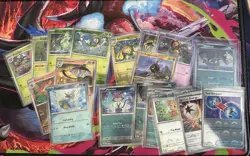 Pokemon TCG S&V White Flare Pokeball Lot of 17 with 1 Masterball (no Duplicates) - Image 1