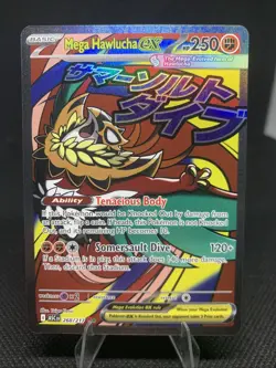 Pokemon TCG Mega Hawlucha EX 268/217 Full Art Ascended Heroes Mint/Near Mint - Image 1