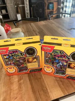 SET OF 2 Pokemon TCG Pokemon Day 2026 Pikachu Promo w/coin and boosters SEALED - Image 5