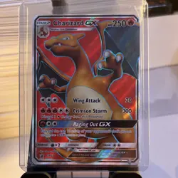 The Pokemon Company Pokemon TCG Charizard GX SM60 Full Art Promo Holo 250 HP EN - Image 1