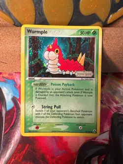 Pokemons tcg Wurmple 70/92 Legend Maker Reverse Holo - Image 1