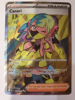 Canari 257/217 Full Art Trainer Ultra Rare NM Pokemon TCG Ascended - Image 1