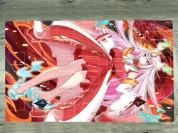 YGOmat Duel Playmat Kurikara the Immovable Avatar TCG CCG Card Game Mat Pad Bag - Image 1