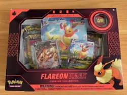 Pokemon TCG: Flareon V MAX Premium collection TCG New & Sealed - Image 1