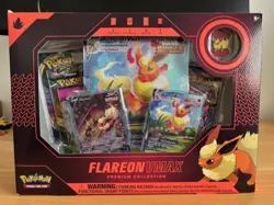 Pokemon TCG: Flareon V MAX Premium collection TCG New & Sealed - Image 2