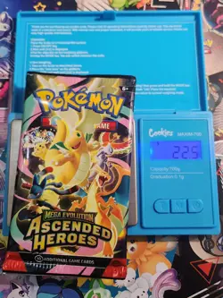 EXTREMELY HEAVY! 22.5g GOD PACKUUU Ascended Heroes Pokemon TCG Booster (SEALED) - Image 1