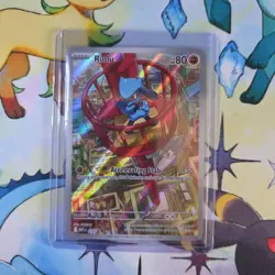 Pokemon TCG: Riolu 010 Mega Evolution ETB Promo Black Star Promo - Image 1