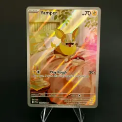 Yamper - Phantasmal Flames 099/094 - Illustration Rare - Pokemon TCG - NM/MINT - Image 1
