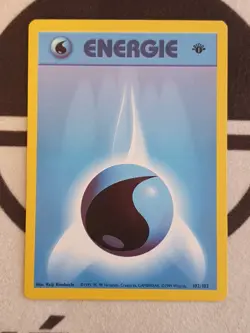 Pokemon Karte Wasser Energie 102/102 Base Set 1st Edition Deutsch Pokemon - Image 3