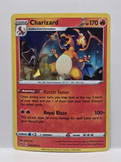 Charizard 25/185 Cracked Ice Holo Pokemon TCG LP - Image 1