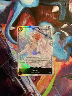 One Piece TCG Nami OP15-086 Alt Art Foil – Adventure on Kami’s Island- NM-Mint - Image 1