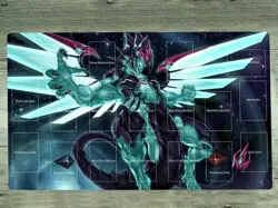 YGOmat Playmat Galaxy Eyes Photon Dragon YGOmat Card Game Mat TCG CCG Free Bag - Image 1