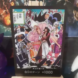 DON Seven Warlords of the Sea OP07 PAR 500 Years in the Future One Piece - Image 1