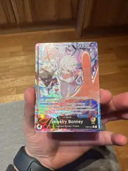 One Piece TCG OP15 -EB04 Jewelry Bonney Leader Alt Art EB04-001 MINT - Image 1