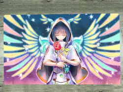 YGOmat Playmat Diviner of The Herald TCG CCG Trading Card Game Mat Free Bag Hot - Image 1