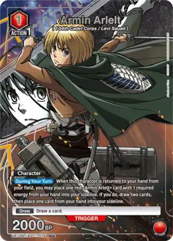 Union Arena | Armin Arlelt (U*) | UE10BT/AOT-1-076 | NM | Foil - Image 1