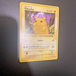 Pikachu 58/102 1st Edition Shadowless Yellow Cheeks Base Set NM - Pokemon Card - Image 2