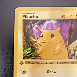 Pikachu 58/102 1st Edition Shadowless Yellow Cheeks Base Set NM - Pokemon Card - Image 4