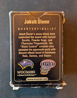 MTG Magic World Championships Tokyo 1999 Jakub Slemr Deck ~ Open w/ extra cards - Image 2