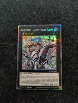 ARGOSTARS - ADVENTUROUS ARION Starlight Rare DUAD-EN045 Duelist Advance Yugioh - Image 1