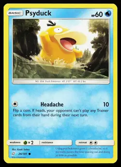 Psyduck 26/181 Common Team Up Pokemon Card - Image 1
