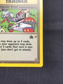 Pokemon Cards: Wizards Black Star Promo: Computer Error 16 - Image 4