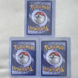 Pokemon TCG Team Rocket Dark Jolteon/Vaporeon/Flareon 3-Card Lot 2000 1st Ed - Image 2