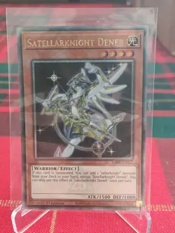 Yu-Gi-Oh Satellarknight Deneb Quarter Century Secret Rare RA04-EN227 1st Ed - Image 1