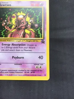 Pokemon Cards: Wizards Black Star Promo: Mewtwo 14 - Image 4