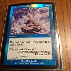 MTG English Tolarian Winds NM Foil 7th Edition - Image 1