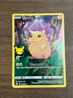 Pokemon Pikachu TCG Celebrations Card 005/025 NM Condition - Image 1