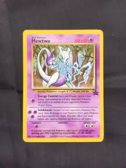 Pokemon Cards: Wizards Black Star Promo: Mewtwo 12 - Image 1