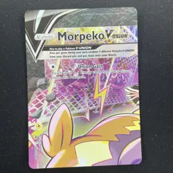 Morpeko V-UNION - SWSH 287-230 - Crown Zenith - Black Star Promo Pokemon Card - Image 2