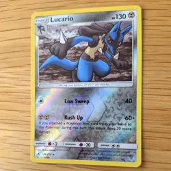LUCARIO 126/214 POKEMON CARD (UNBROKEN BONDS SET) REVERSE HOLO - Image 4