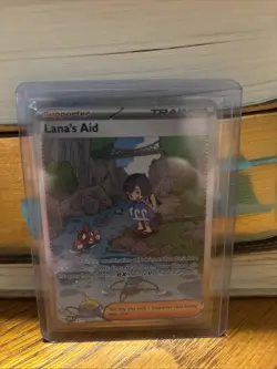 Lana's Aid Twilight Masquerade Holo Card 219/167 Sv06 - Image 1