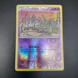~ Pokemon TCG ~ Trubbish 56/122 XY Series BREAKpoint (2016) ~ Rev Holo Card MP ~ - Image 2