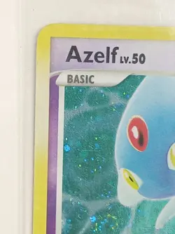 Azelf 4/123 Holo SWIRL - Mysterious Treasures Pokemon Card - LP - Image 2