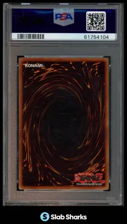 2002 YU-GI-OH! STARTER DECK: KAIBA #SDK-001 BLUE-EYES WHITE DRAGON PSA 3 - Image 2