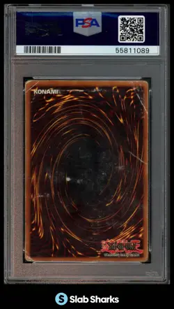 2002 YU-GI-OH! STARTER DECK: KAIBA #SDK-001 BLUE-EYES WHITE DRAGON PSA 1 - Image 2