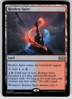 Restless Spire Normal R Wilds of Eldraine 260 NM - Image 1