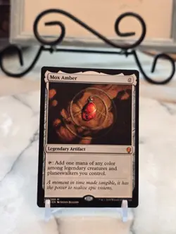 MTG Mox Amber Dominaria Regular Lightly Played - Image 1