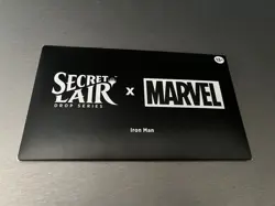 MTG Secret Lair: Marvel's Iron Man - Rainbow Foil Edition New Sealed - Image 1