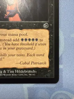 Cabal Ritual TOR Torment MTG Regular - Image 4